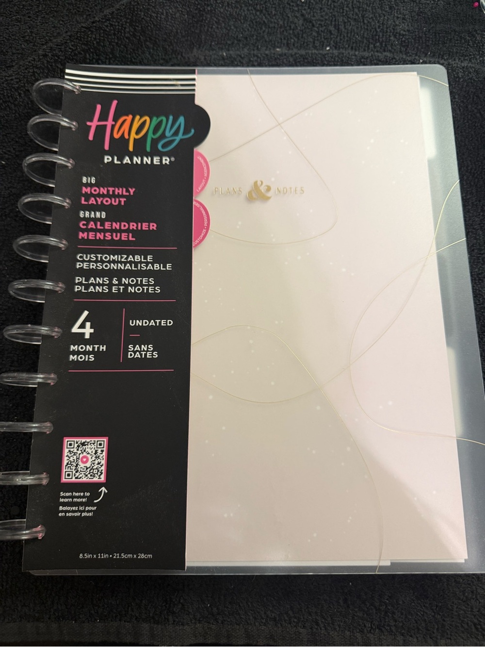 Happy Planner Monthly Layout Planner